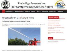 Tablet Screenshot of feuerwehren-grafschaft-hoya.de